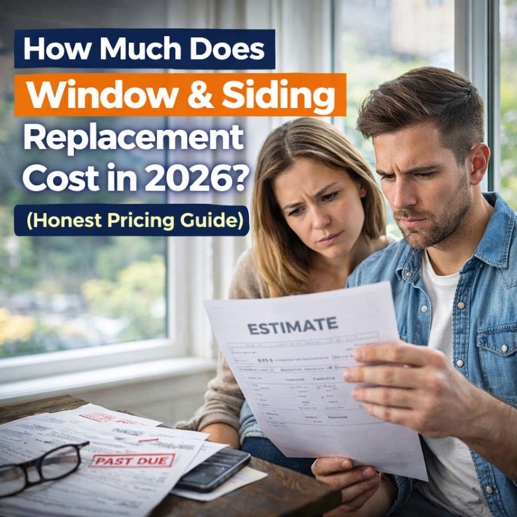 Window and siding replacment cost